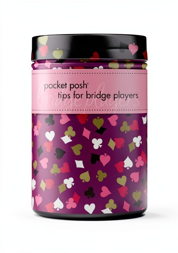 Pocket Posh Bridge Book English Edition Card Games-0
