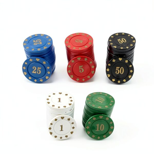 Ziphius Poker Chips Professional Design Vivid Colors-3