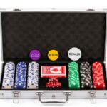 LUOBAO Poker Chips Set Casino Quality Texas Holdem Games-0