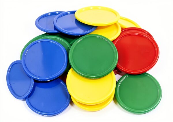 Smartdealspro Plastic Counting Chips 160pcs 4 Colors-3