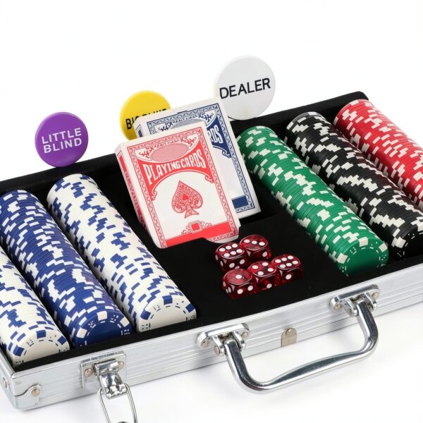 LUOBAO Poker Chips Set Casino Quality Texas Holdem Games-1