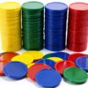 Smartdealspro Plastic Counting Chips 160pcs 4 Colors-1
