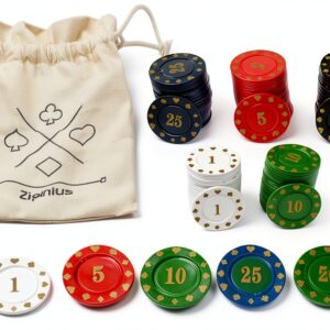 Ziphius Poker Chips Professional Design Vivid Colors-0