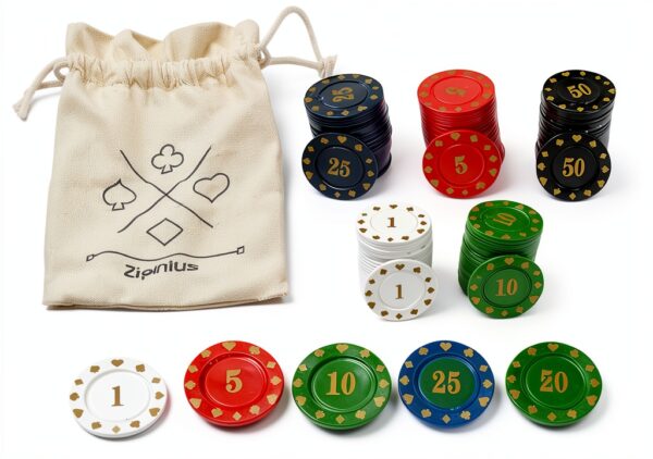 Ziphius Poker Chips Professional Design Vivid Colors-0