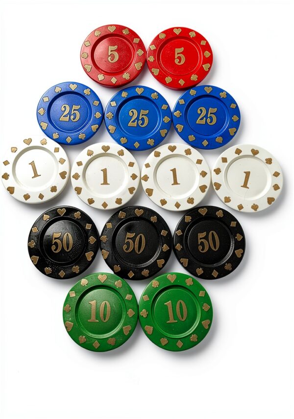 Ziphius Poker Chips Professional Design Vivid Colors-5