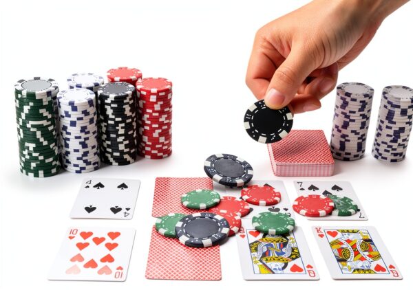 LUOBAO Poker Chips Charcoal 11.5g Casino Game Set-6