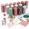 LUOBAO Poker Chips Charcoal 11.5g Casino Game Set-7
