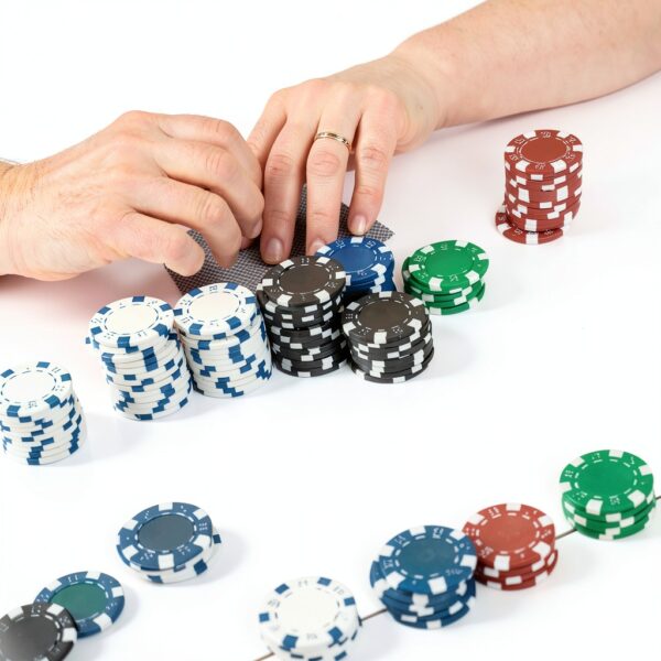 LUOBAO Poker Chips Set Casino Quality Texas Holdem Games-7